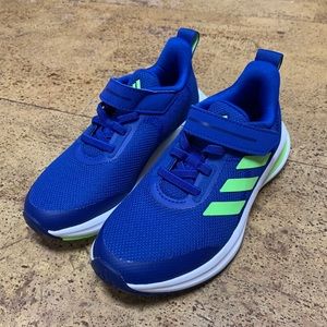 Adidas FortaRun Blue Green Cloudfoam 12K New